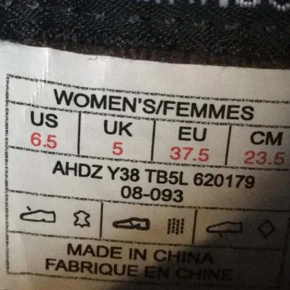 THE NORTH FACE WOMEN LEATHER AND SUEDE BOOTS SIZE 6.5 - Picture 8 of 8